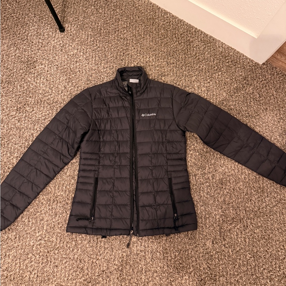 Columbia black omniaheat puffer
